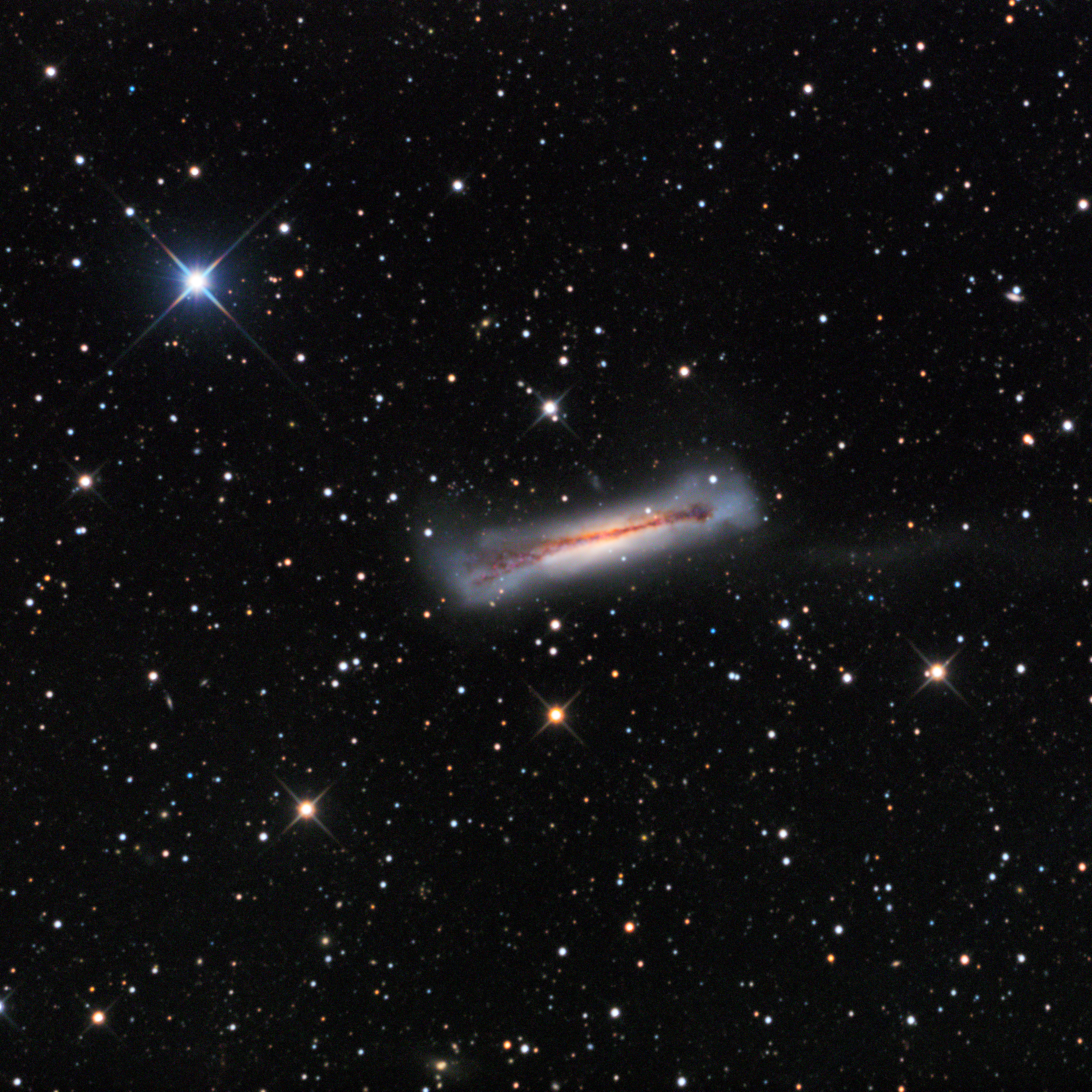 NGC3628 Bram Goossens Astrophotography