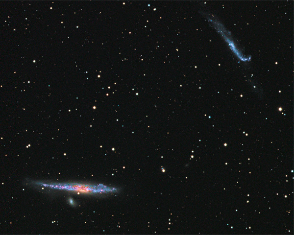 Whale and Hockey Stick Galaxy